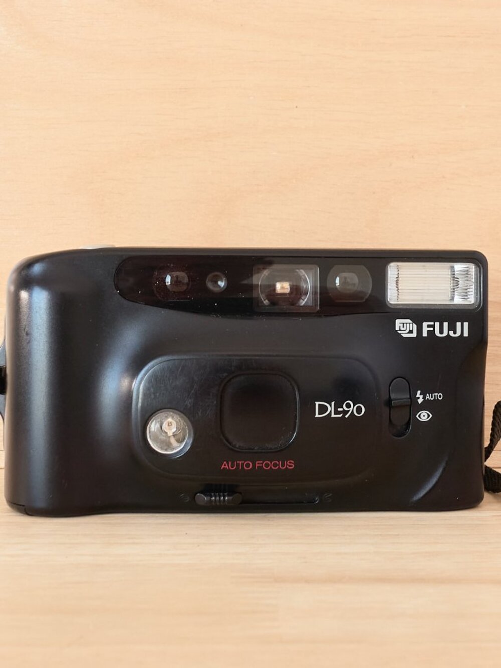 Fuji DL-90 35mm Point and Shoot Film Camera Autofocus Vintage Tested Working